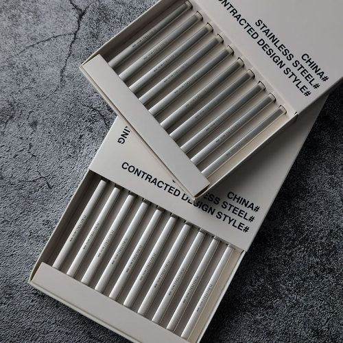 PURFIPERLI316不锈钢砂光筷子