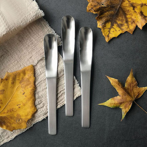 purfiperli北欧极简砂光甜品勺