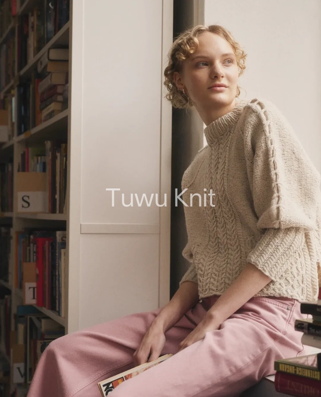 Animato麻花毛衣棒针编织中文图解文字说明