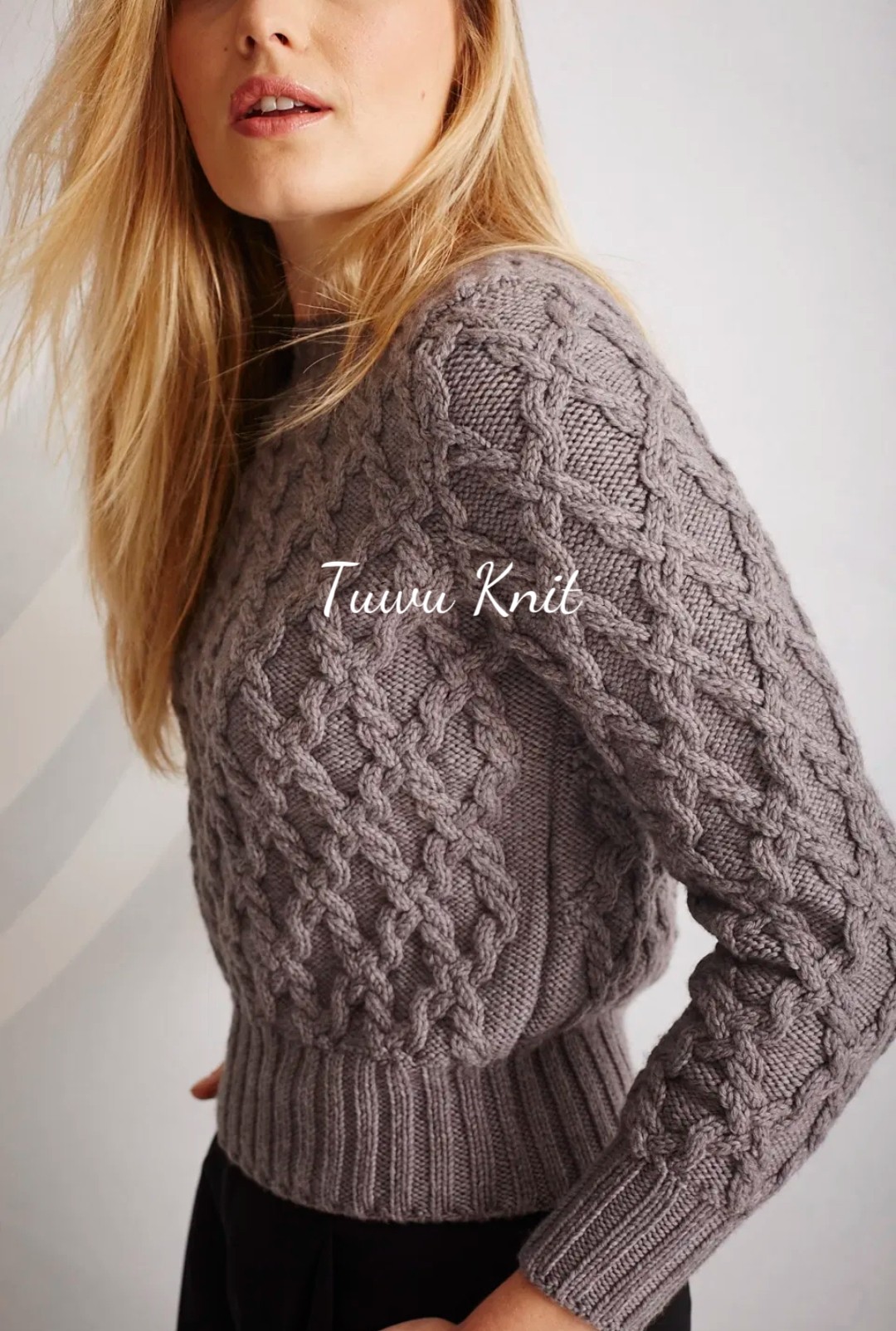 诺克斯麻花套衫棒针编织中文图解文字说明,商务/设计服务,其它设计服务,淘宝优惠券,粉丝福利购,淘宝优惠卷