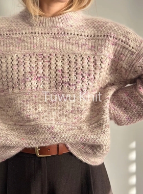 宁夏毛衣棒针编织中文图解文字说明