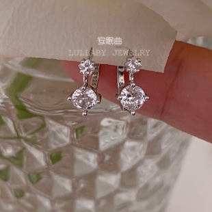 基础款 养耳洞s925纯银防过敏耳扣女高级感耳饰 bi入～睡觉不用摘