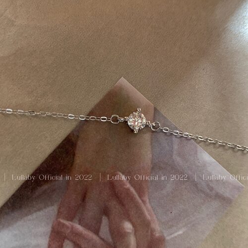 安眠曲女经典款单钻手链气质日常