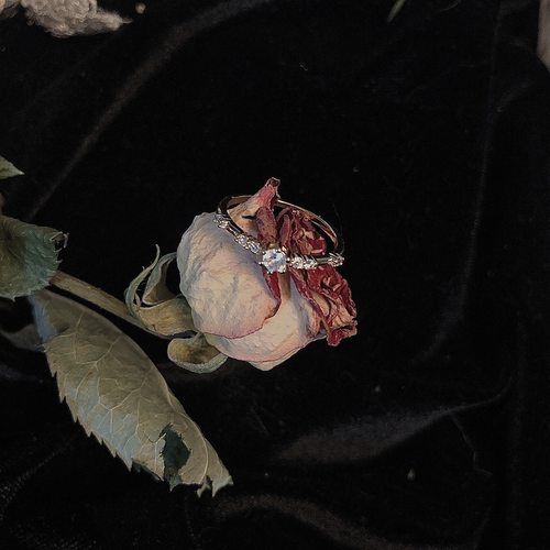 纤细百搭叠戴复古戒指女尾戒