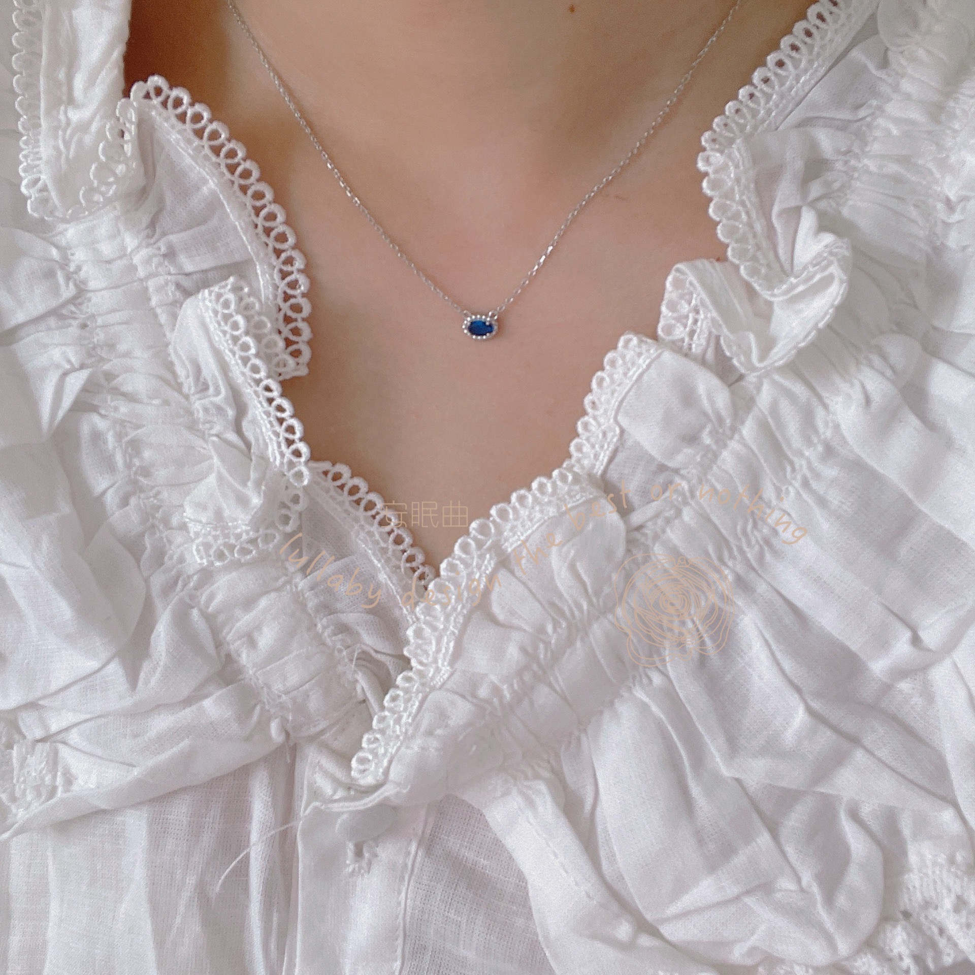 九月生辰石项链送礼生日礼物