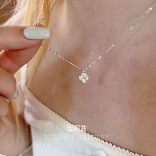 谁不爱四叶草啊！s925纯银项链女