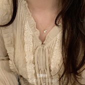 s925纯银珍珠小众设计气质项链女送礼简约高级感闺蜜 人鱼泪