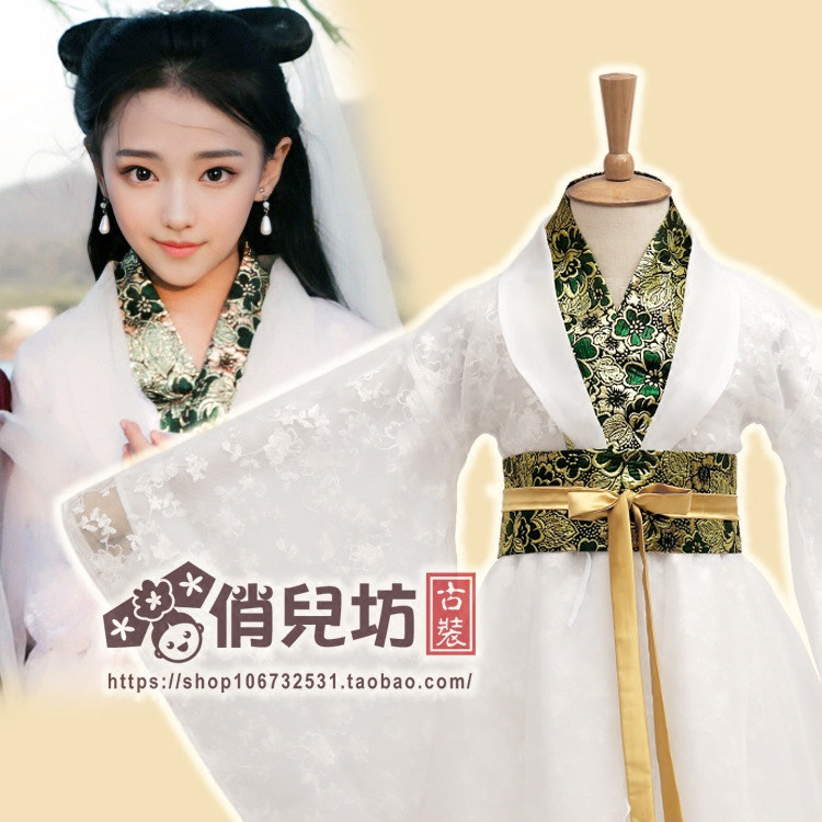 精品小戏骨白蛇传幼儿服装儿童古装幼儿园舞台剧话剧表演新白娘子