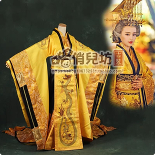 武则天皇帝服装刺绣龙袍古装演出服装影楼主题写真表演走秀舞台装