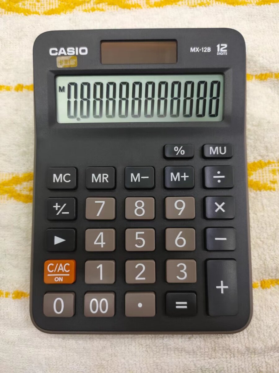 CASIO Casio MX-DX-GX-12B Компьютер Solar 14B Офисный калькулятор Финансовый Банк