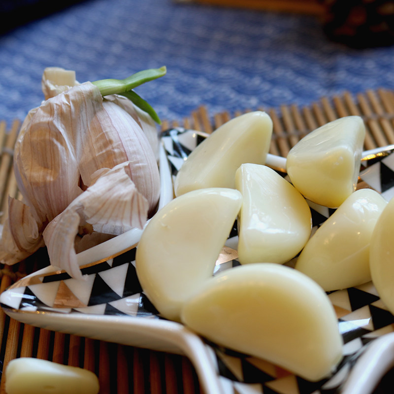 仿真蒜瓣钥匙扣Airpods耳机挂件