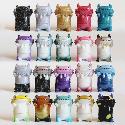 MEDICOM TOY VAG潮玩 山椒鱼怪兽 六角恐龙 模型摆件 扭蛋玩具