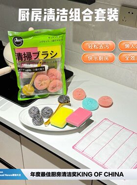 李食厨房清洁组合套装11件套