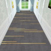 现代简约酒店宾馆走廊地毯可裁剪玄关入户门垫客厅茶几定制楼梯毯