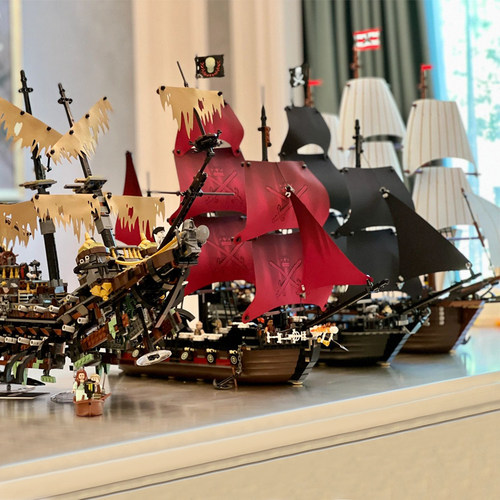 加勒比海盗船沉默玛丽号积木