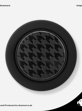 磁吸气囊magsafe千鸟格手机支架适用iPhone16配件个性多功能气囊