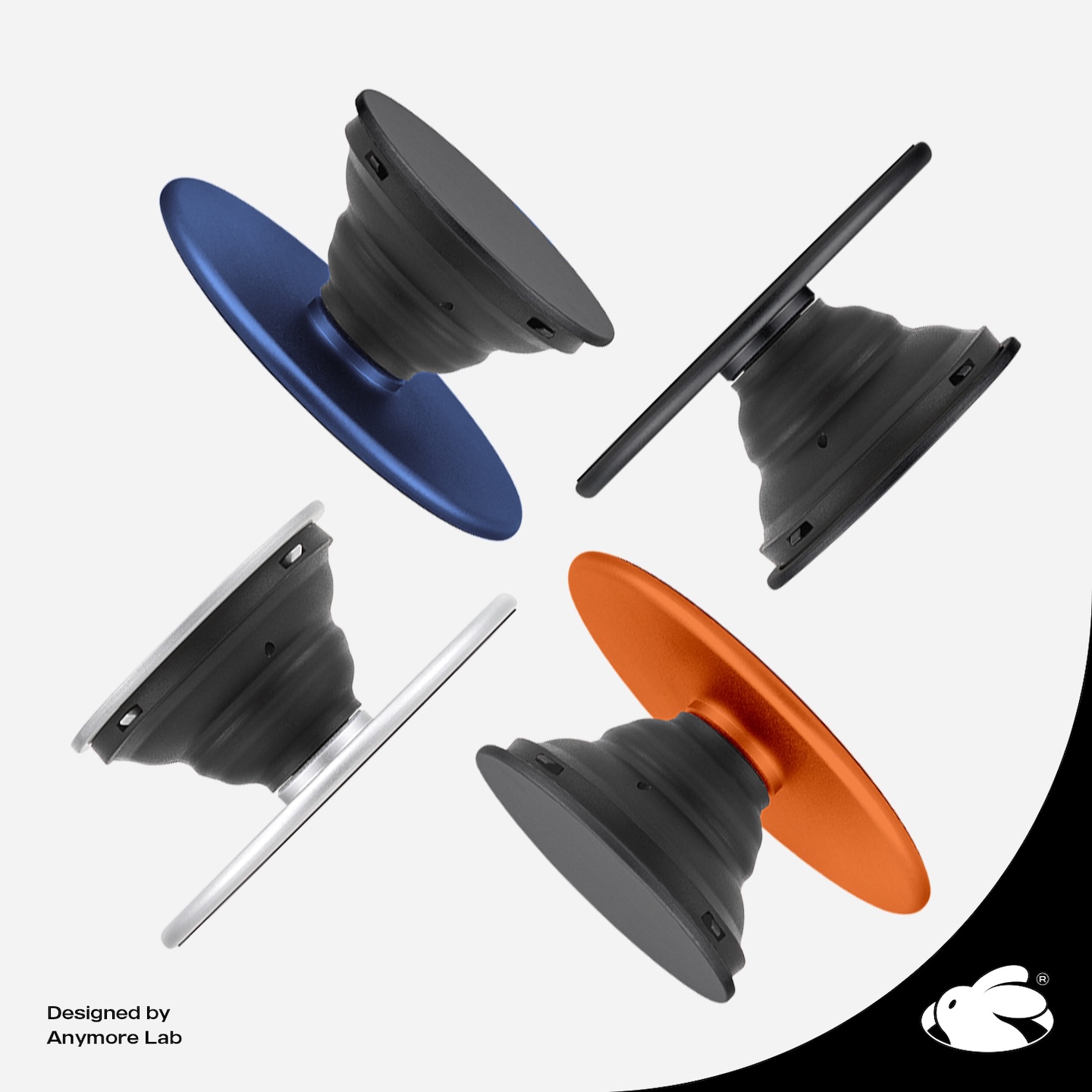 磁吸MagSafe铝合金多色手机支架