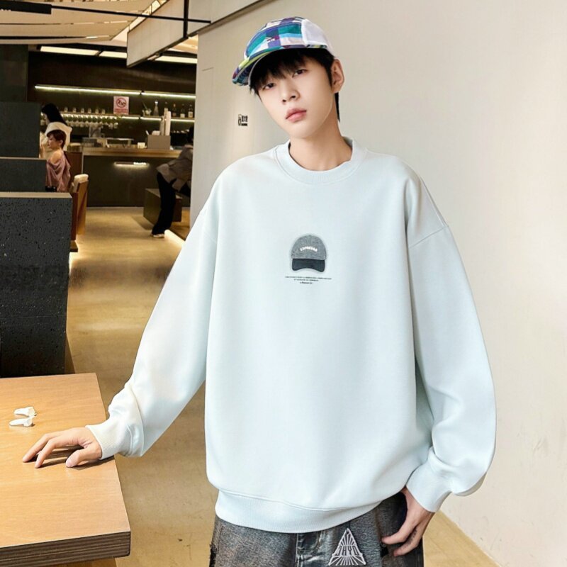 2026春款乔迪丹娜男大童圆领潮流印花卫衣青少年宽松休闲长袖T恤