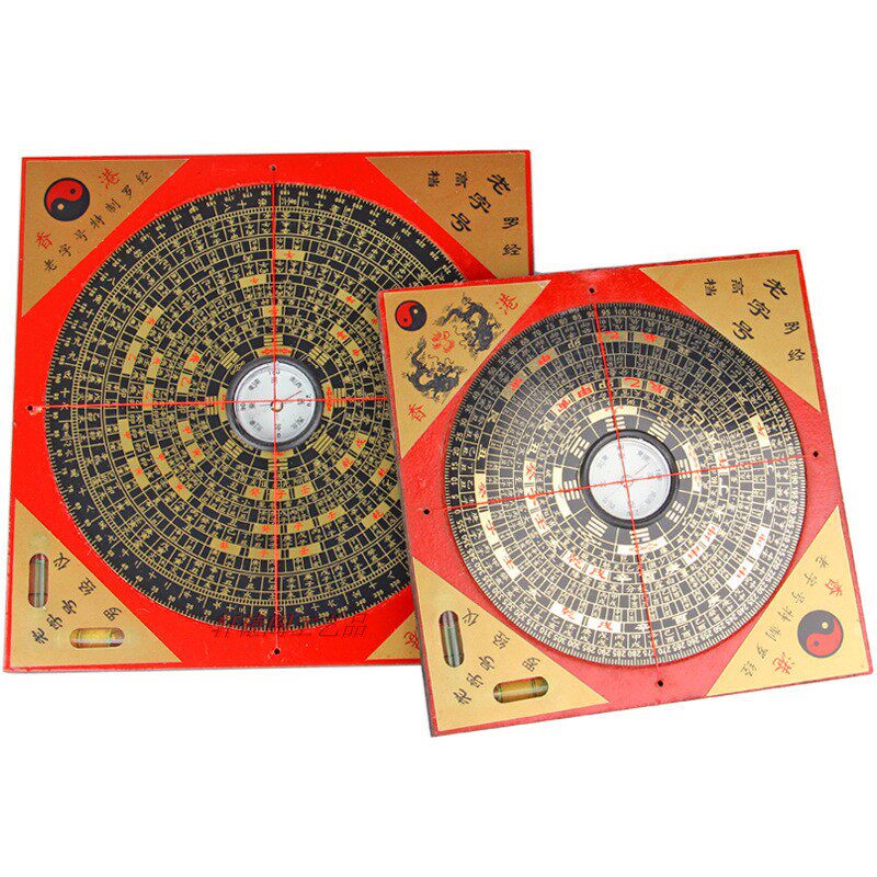 JiuGongTu Eight trigrams Compass Town house Decoration Turn on the light Compass instrument Feng Shui plate high-precision Three yuan Trine Compass New productsin the Home accessories , Decoration  category - from Buy2taobao.com to provide professional Taobao agent buy service