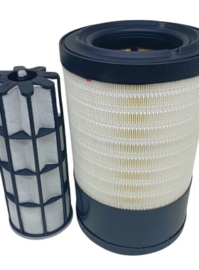 K2334空气滤芯雷沃1204沃得奥龙1404拖拉机鲍斯空压机P626096空滤