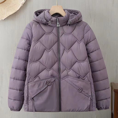 妈妈冬装羽绒棉棉服2025款小个子短款棉衣小棉袄中老年女秋冬外套
