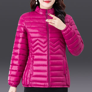 宽松妈妈棉袄短款 中年棉衣韩版 加厚外套 2025年爆款 羽绒棉服女冬装