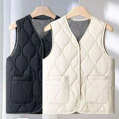 保暖马甲背心女款秋冬季内穿大码加厚校服神器2025新款内胆棉马夹