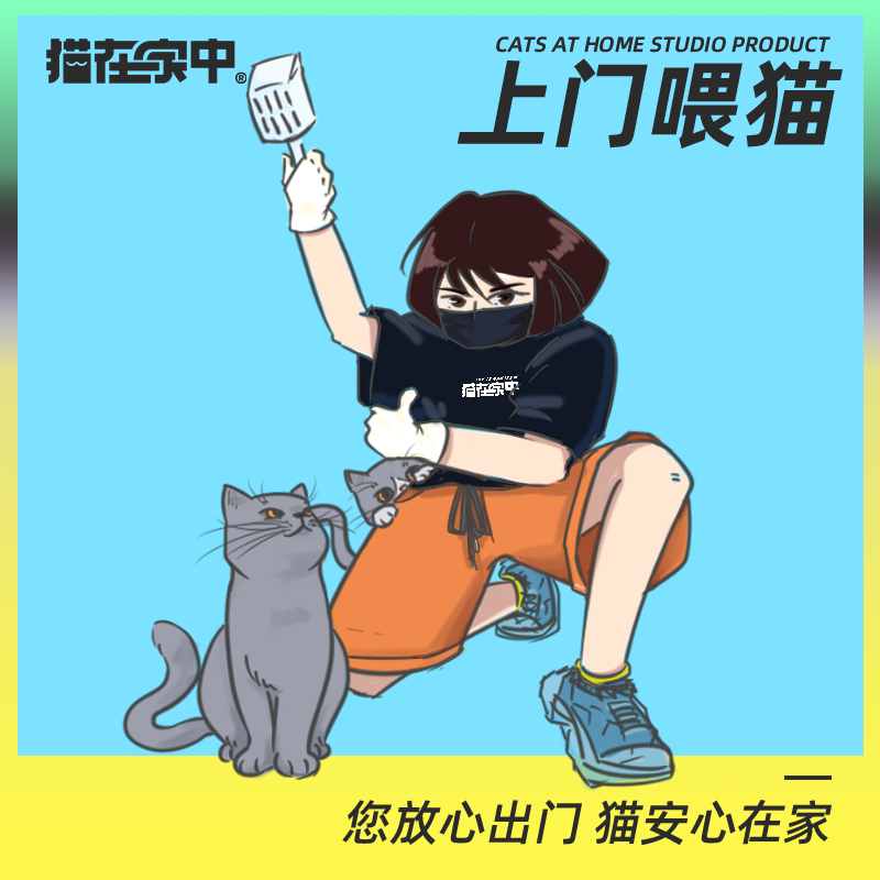 广州上门喂猫猫在家中托管