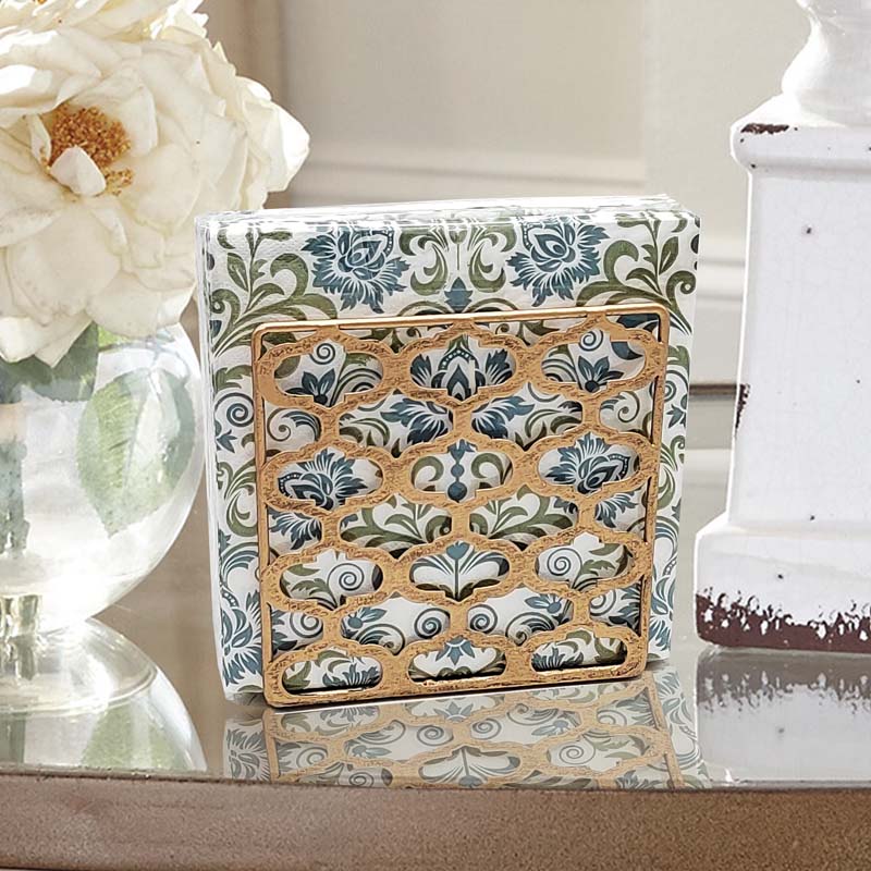 金文家居立式纸巾架北欧铁艺收纳