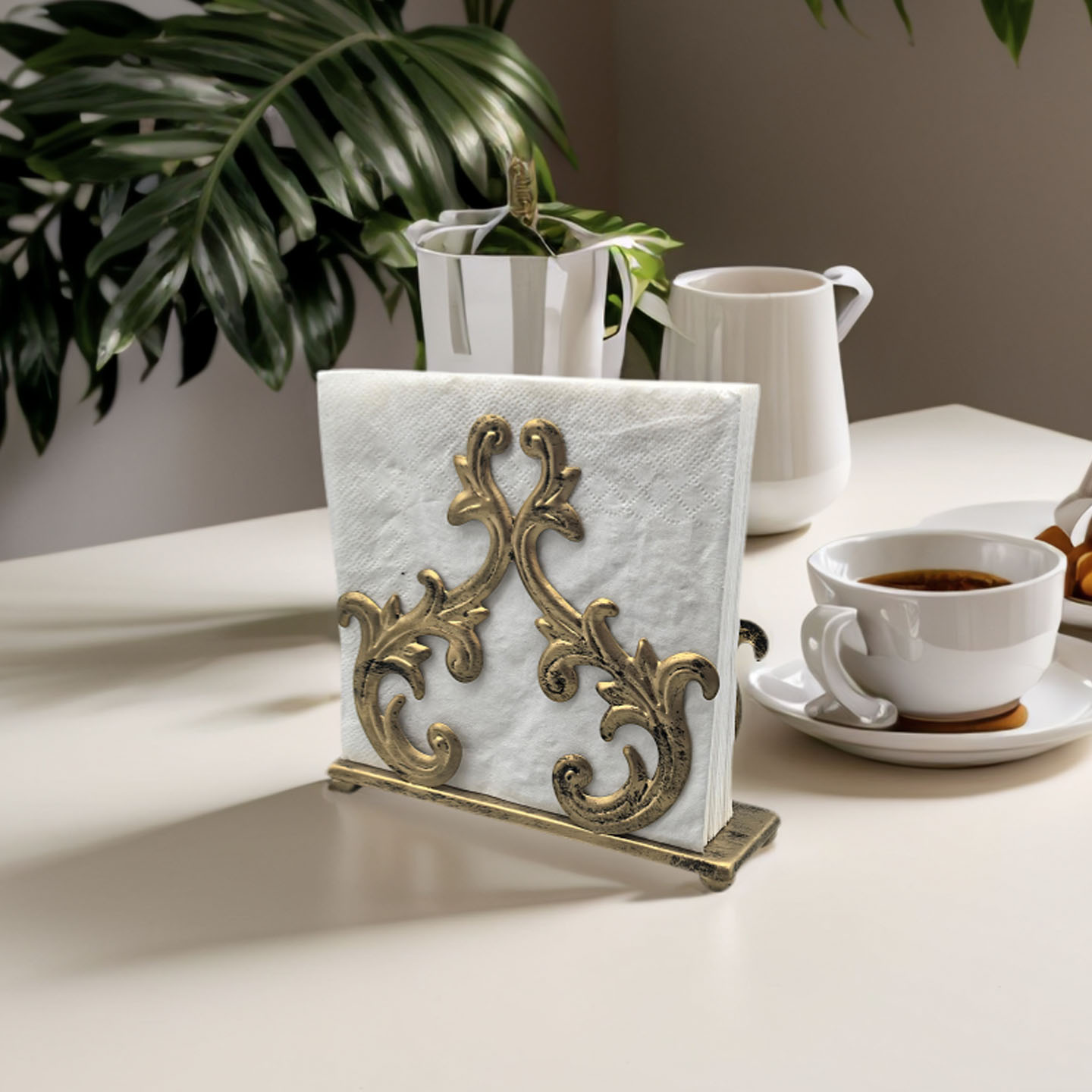 金文北欧复古铁艺厨房厨房餐桌擦