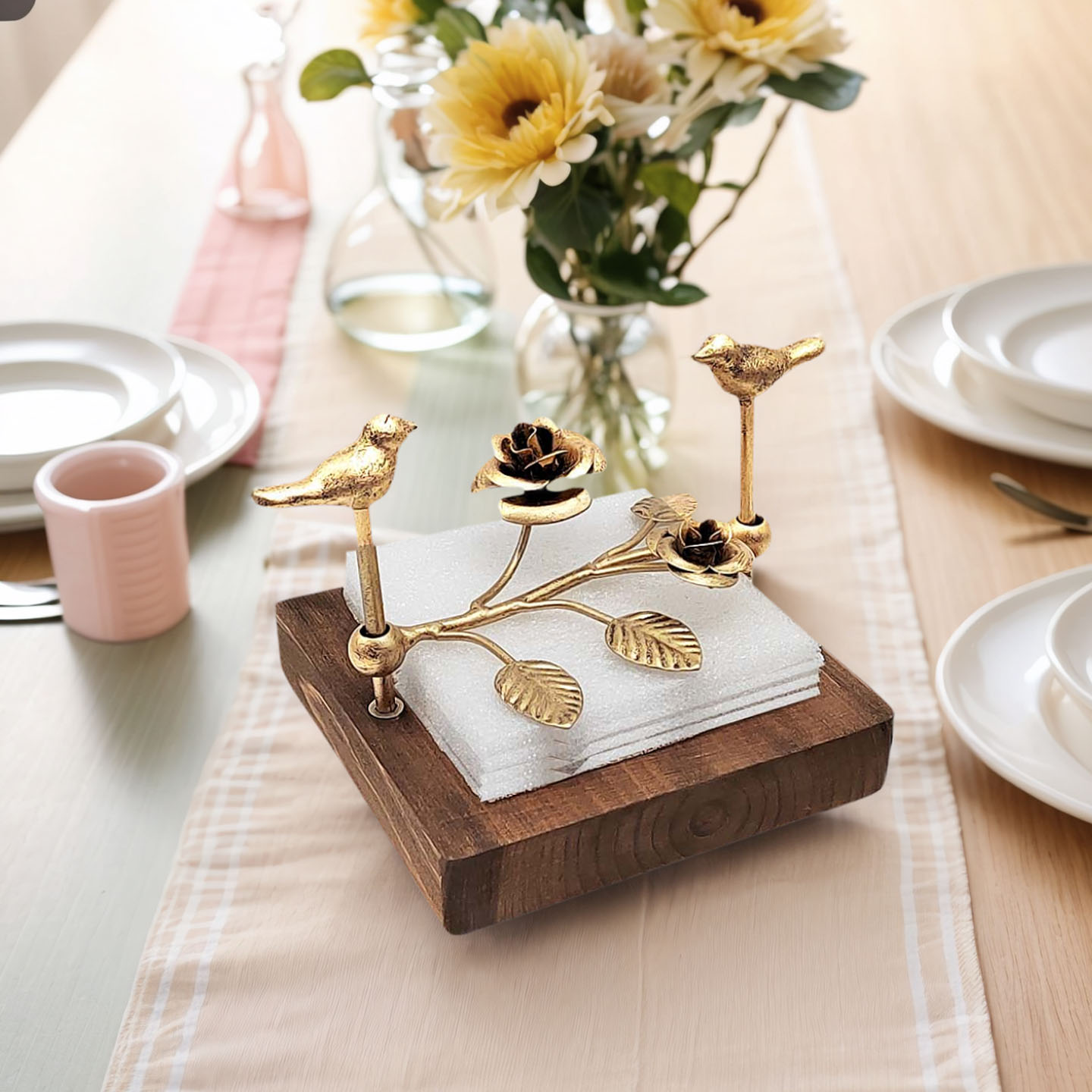 金文家居厨房餐巾纸收纳纸巾压台