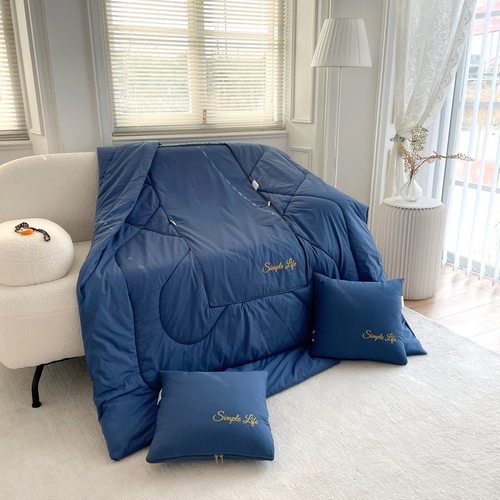 新款纯棉抱枕被子三合一全棉沙发车载靠办公室午睡午休空调被子