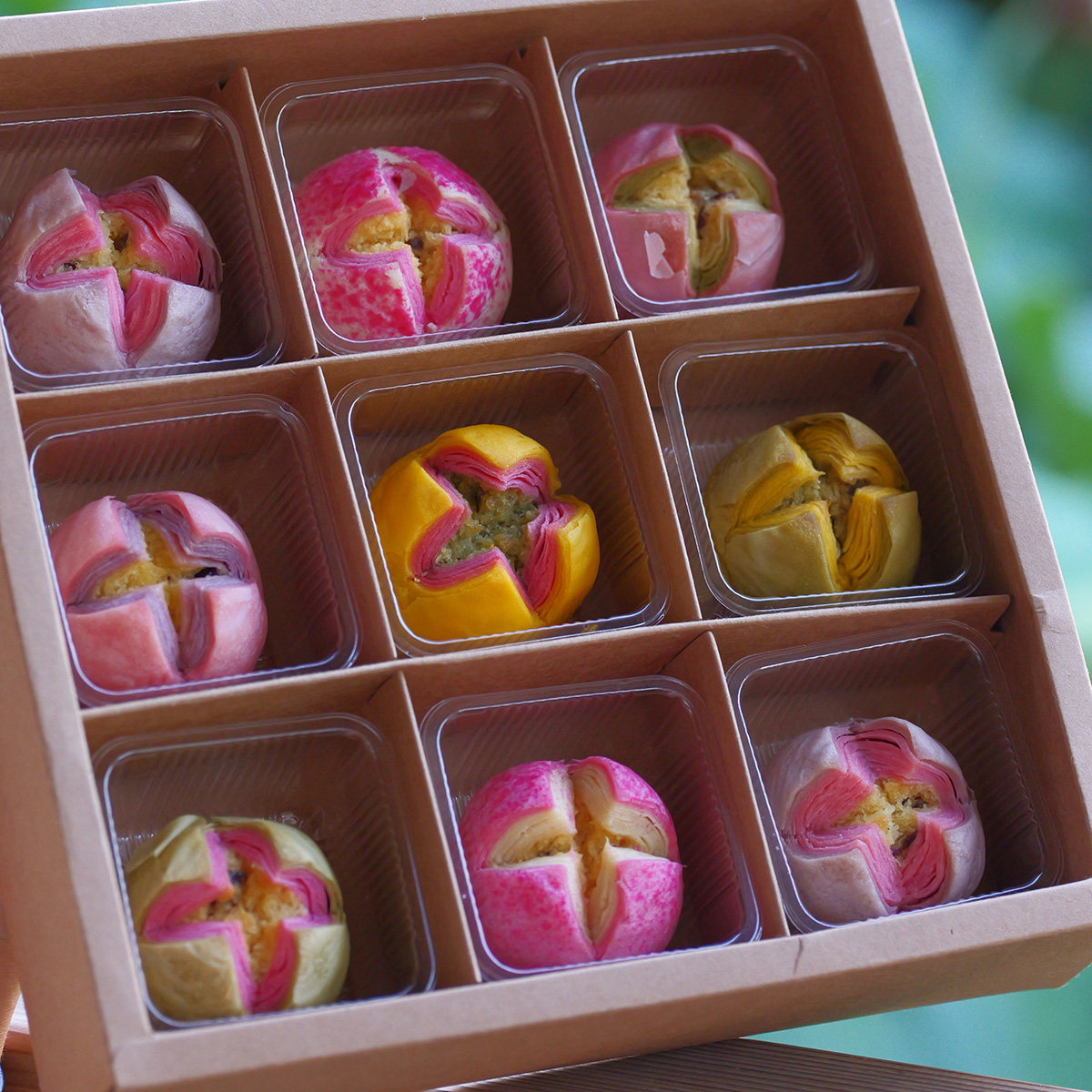 荷花酥花甜喜酥9粒盒装荷花酥手工中式糕点伴手礼盒订婚中秋月饼