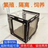 鱼缸孵化隔离盒亚克力食品级尼龙网金波子异形鱼卵小鱼孔雀小丑鱼