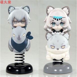 APEX 明日方舟 摇摇乐 初雪 HappyShake系列 Q版 银灰 手办预