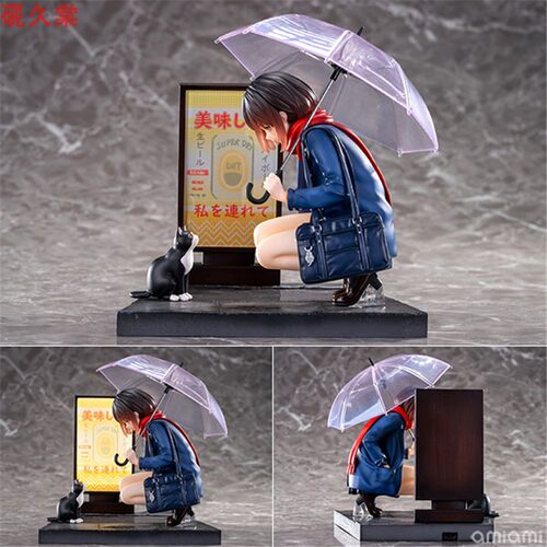 EUSUN 雨天 邂逅 原画Catzz 1/7 手办预丁