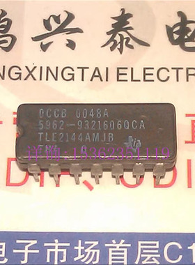 5962-9321606QCA  .  TLE2144AMJB  高速驱动四运放 进口14脚陶瓷