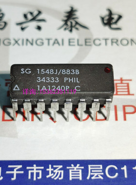 SG1548J SG2548J SG3548J SG1548J/883B 进口双列16直插脚DIP陶封