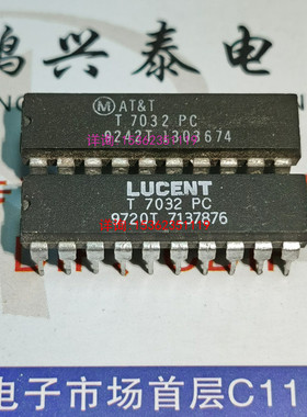 T7032PC  T7032PL  集成块IC元件 进口双列20直插脚PDIP塑料封装
