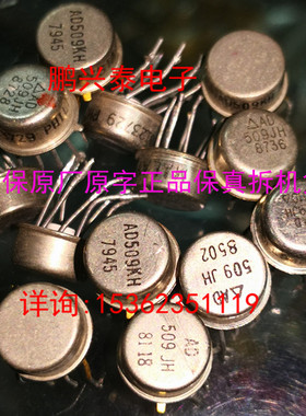 AD509JH  AD509KH  AD509SH  拆机 金封单运放 AD509 进口8直插脚