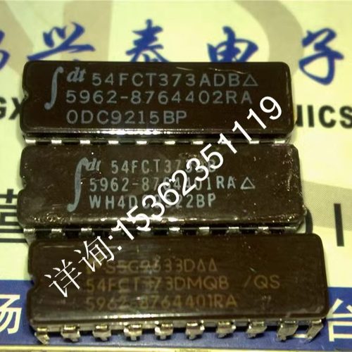 54FCT373DMQB  5962-8764402RA  74FCT373  进口陶瓷双列20直插脚