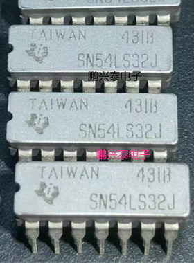 SN74LS32J . SN54LS32J  SN54LS74J 进口双列14直插脚DIP陶瓷封装