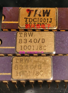 TRW 1001J8C  TDC1001J   集成电路IC进口镀金陶瓷封CDIP18直插脚
