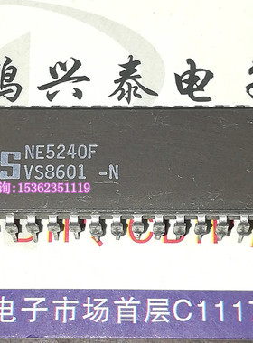 NE5240F  进口双列28直插脚陶瓷封装 Signetics . NE5240  CDIP28