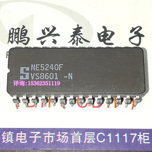 NE5240F 进口双列28直插脚陶瓷封装 Signetics . NE5240 CDIP28