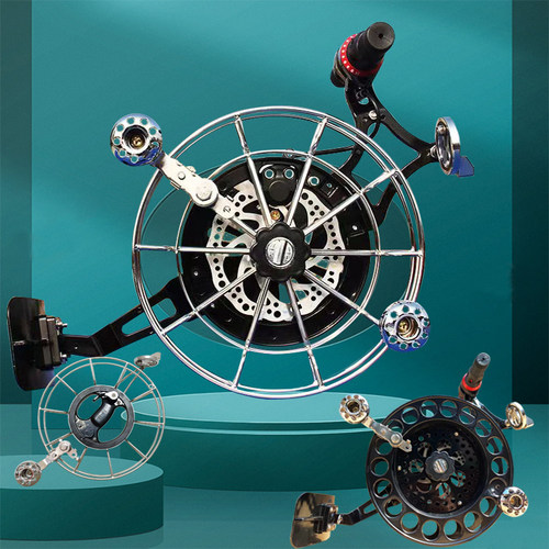 新款背带变速合金风筝轮加长臂