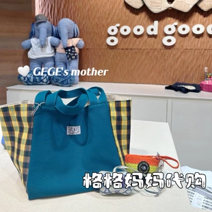 【上新】泰国正品goodgoods大容量多巴胺手提托特帆布复古斜挎包