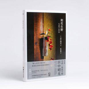 正版现货 如花在野 湖南美术出版社 (日)田中昭光 著;张南揽 译 著 艺术理论（新）