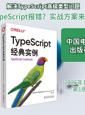 正版现货 TYPESCRIPT经典实例 中国电力出版社 (奥)斯蒂芬·鲍姆加特纳(Stefan Baumgartner) 著 著 安道 译 译