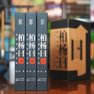 柏杨曰:资治通鉴精华版:资治通鉴启示录 柏杨 资治通鉴 通俗历史 司马光 白话版资治通鉴 中国史